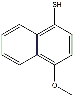 1-Naphthalenethiol,4-methoxy-(7CI,9CI) Struktur