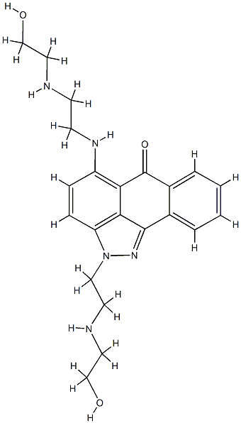 anthrapyrazole Struktur