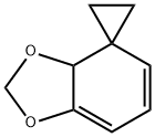 Spiro[1,3-benzodioxole-4(3aH),1-cyclopropane]  (9CI) Struktur