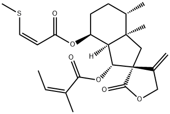 Bakkenolide IIIa Struktur