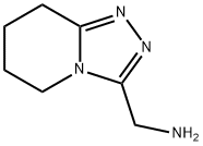 (5,6,7,8-tetrahydro[1,2,4]triazolo[4,3-a]pyridin-3-ylmethyl)amine(SALTDATA: 1.95HCl 0.5H2O) Struktur