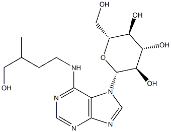 DIHYDROZEATIN-7-GLUCOSIDE (DHZ7G) Struktur