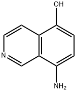 5-Isoquinolinol,8-amino-(9CI) Struktur