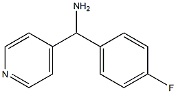 1-(4-fluorophenyl)-1-pyridin-4-ylmethanamine(SALTDATA: 2HCl) Struktur