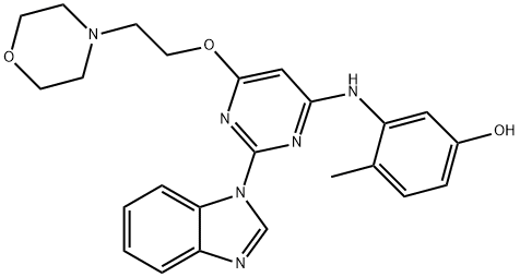 Lck Inhibitor II Struktur