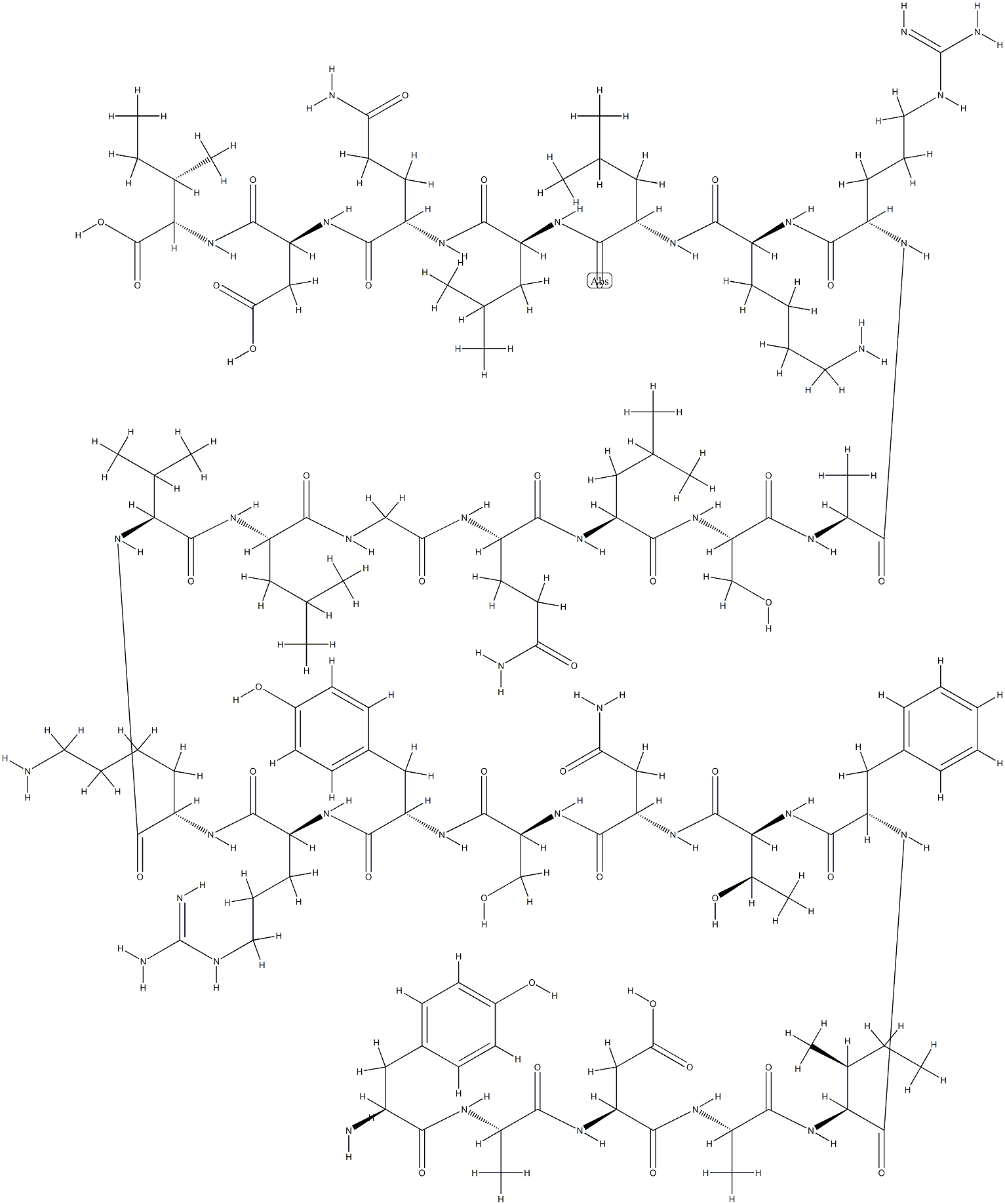 somatotropin releasing hormone (1-26)amide Struktur