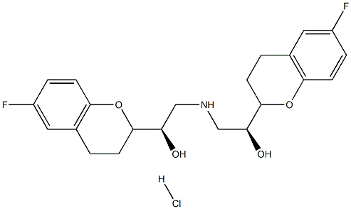 (R,S,S,S)-Nebivolol Hydrochloride Struktur