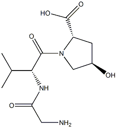 poly(glycyl-valyl-hydroxyproline) Struktur