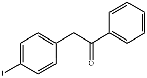 Ethanone, 2-(4-iodophenyl)-1-phenyl- Struktur