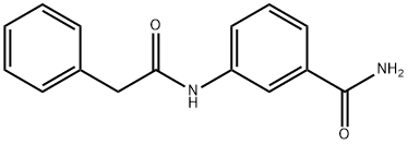 3-[(2-phenylacetyl)amino]benzamide Struktur