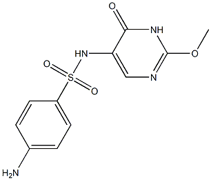 6-desmethylsulfadimethoxine Struktur