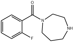 1-(2-fluorobenzoyl)-1,4-diazepane Struktur