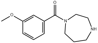 1-(3-methoxybenzoyl)-1,4-diazepane Struktur