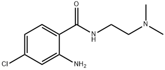 2-amino-4-chloro-N-[2-(dimethylamino)ethyl]benzamide Struktur