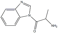 1H-Benzimidazole,1-(2-amino-1-oxopropyl)-(9CI) Struktur