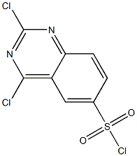 2,4-DICHLOROQUINAZOLINE-6-SULFONYL CHLORIDE Struktur