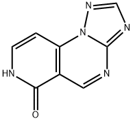 pyrido[3,4-e][1,2,4]triazolo[1,5-a]pyrimidin-6(7H)-one(SALTDATA: FREE) Struktur