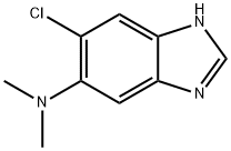 1H-Benzimidazol-5-amine,6-chloro-N,N-dimethyl-(9CI) Struktur