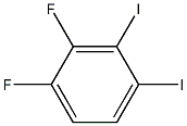 1,2-DIFLUORO-3,4-DIIODOBENZENE Struktur