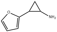 2-(furan-2-yl)cyclopropan-1-amine Struktur