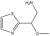 2-Thiazoleethanamine,  -bta--methoxy- Struktur