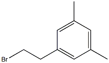 1-(2-bromoethyl)-3,5-dimethylbenzene Struktur