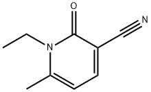 1-ethyl-6-methyl-2-oxo-1,2-dihydro-3-pyridinecarbonitrile(SALTDATA: FREE) Struktur