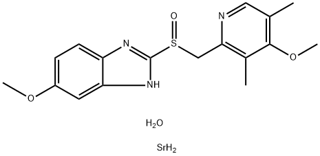 Esomeprazole Strontium Struktur