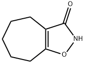 2H-Cyclohept[d]isoxazol-3(4H)-one,5,6,7,8-tetrahydro-(9CI) Struktur