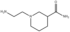 1-(2-aminoethyl)piperidine-3-carboxamide Struktur