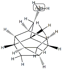 1,3,5-Methenocyclopenta[cd]pentalen-2-amine,decahydro-1-methyl-,(1-alpha-,2-alpha-,2a-bta-,3-alpha-,4a-bta-,5-alpha-,6a-bta-,6b-bta-,7R*)-(9CI) Struktur