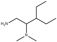 (1-amino-3-ethylpentan-2-yl)dimethylamine Struktur