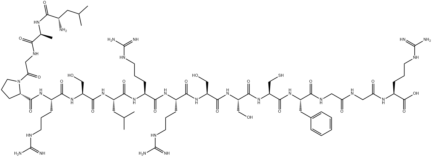 atrial natriuretic factor (1-16) Struktur