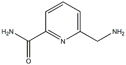 2-Pyridinecarboxamide,6-(aminomethyl)-(9CI) Struktur