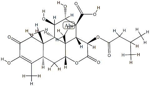 Bruceine J Struktur