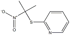 Pyridine,2-[(1-methyl-1-nitroethyl)thio]-(9CI) Struktur