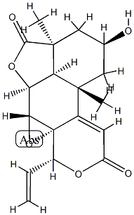 (2β)-1,1-O-Seco-15,17-didehydro-15-de(hydroxymethyl)-3,15-dideoxypodolactone B Struktur