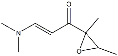 2-Propen-1-one,3-(dimethylamino)-1-(2,3-dimethyloxiranyl)-(9CI) Struktur