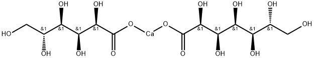 (D-gluconato-O1)(D-glycero-D-ido-heptonato-O1)calcium Struktur