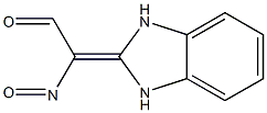 1H-Benzimidazole-2-acetaldehyde,alpha-(hydroxyimino)-(9CI) Struktur