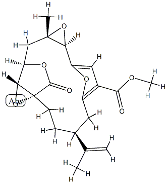 11,12-epoxypukalide Struktur