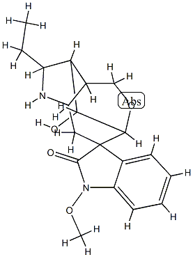 14-hydroxygelsedine Struktur