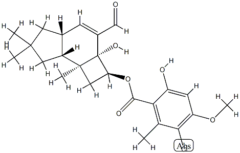 armillaridin Struktur