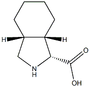 1H-Isoindole-1-carboxylicacid,octahydro-,(1-alpha-,3a-bta-,7a-bta-)-(9CI) Struktur