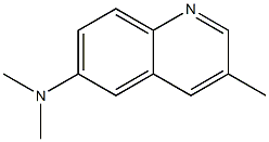 6-Quinolinamine,N,N,3-trimethyl-(9CI) Struktur