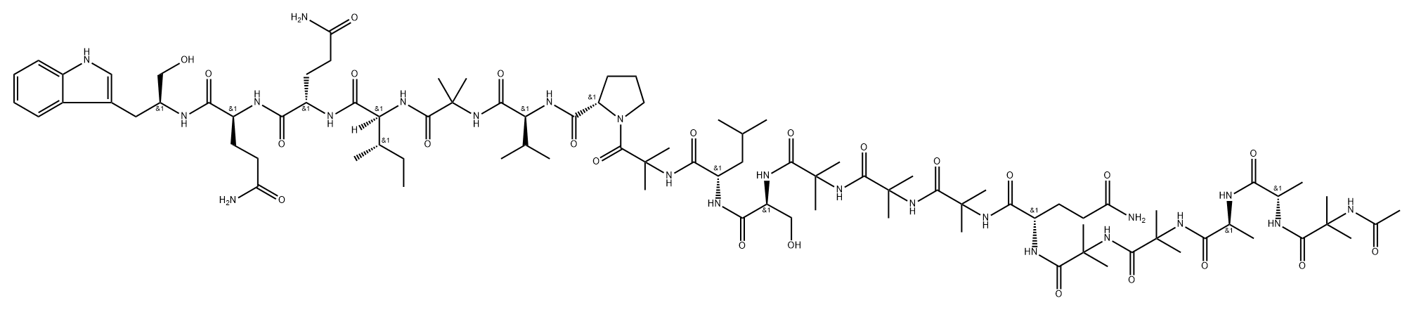 trichorzianine A IIIc Struktur