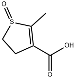 3-Thiophenecarboxylicacid,4,5-dihydro-2-methyl-,1-oxide(6CI) Struktur