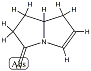 3H-Pyrrolizin-3-one,1,2,7,7a-tetrahydro-(9CI) Struktur