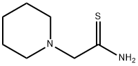 2-piperidin-1-ylethanethioamide Struktur