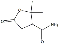 Succinamic acid, 3-(1-hydroxy-1-methylethyl)-, gamma-lactone (6CI) Struktur